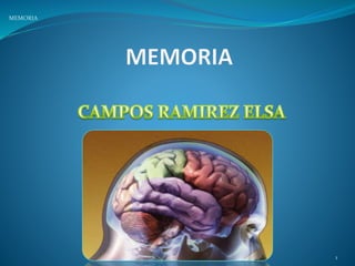 MEMORIA 
1 
 