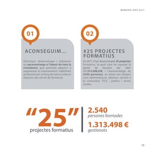 Memòria IDEA Alzira 2017