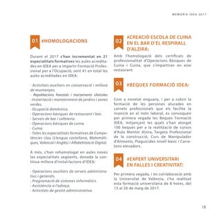 Memòria IDEA Alzira 2017