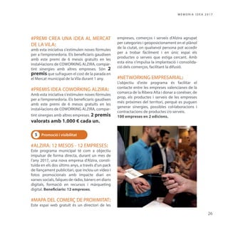 Memòria IDEA Alzira 2017