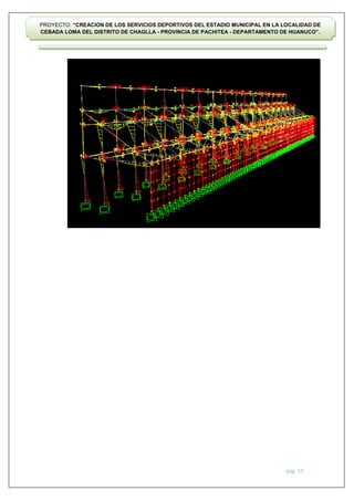 pág. 19
PROYECTO: “CREACION DE LOS SERVICIOS DEPORTIVOS DEL ESTADIO MUNICIPAL EN LA LOCALIDAD DE
CEBADA LOMA DEL DISTRITO DE CHAGLLA - PROVINCIA DE PACHITEA - DEPARTAMENTO DE HUANUCO”.
 