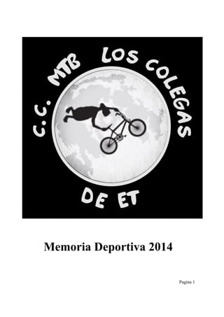 Memoria Deportiva 2014
Pagina 1
 