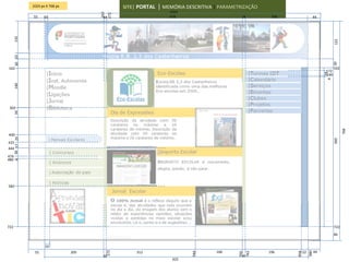 1024 px X 768 px                     SITE| PORTAL   | MEMÓRIA DESCRITIVA | PARAMETRIZAÇÃO
                                                                         1024




                                          260
                                                272
      110        55    10                  12                            478                        12         196                44




                                                                                                                                                  132
      30 22




                                                                                                                                                  30
162                                                                                                                                               162
                                                                                                                                            172




                                                                                                                                           18
                                                                                                                                            190




                                                                                                                                            4
      140




 302
      34




                                                                                                                                                        768
400
      30 17 25




                                                                                                                                                  560
425
444

474
480
      6




582




722                                                                                                                                               722
                                                                                                                                                  46


                        10
                  55                205                    312                            166                 196          22         44
                                                272




                                                                                                                                980
                                                                                 584




                                                                                                        762




                                                                                                                     958
                                                                                                  750


                                           12                                                       12
                                                                          925
 