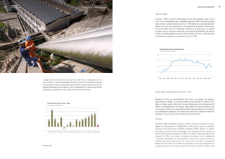 edegel09
     INFORME ANUAL                                                         Tuberías forzadas, Central Moyopampa.                                                                 RESULTADOS ECONÓMICOS       


                                                                                                                   tipo de cambio

                                                                                                                   Durante el �009, el tipo de cambio Nuevo Sol por US$ promedio anual se situó
                                                                                                                   en S/. 3.01�, presentando mayor volatilidad respecto al �008. En los dos primeros
                                                                                                                   meses del año, se elevó hasta alcanzar los S/. 3.�59 debido a la mayor demanda por
                                                                                                                   dólares como activo de refugio por la crisis financiera internacional. Desde marzo,
                                                                                                                   el tipo de cambio comenzó a descender producto de la reducción en la aversión
                                                                                                                   al riesgo sobre los mercados emergentes, movimientos de portafolios de agentes
                                                                                                                   locales y la debilidad global del dólar. El tipo de cambio cerró en S/. �.887 por dólar
                                                                                                                   en diciembre, alcanzando una apreciación anual de 7.6�%.




                     A pesar de la fuerte reducción del crecimiento del PBI, en comparación con los
                     años anteriores, y de los prolongados efectos de la crisis en muchas de las grandes
                     economías del mundo, se espera que nuestra economía siga mostrando uno de los
                     mejores desempeños de la región en �010, recuperando un nivel de crecimiento
                     sostenible que superaría el 4,5%, según las estimaciones oficiales.
                                                                                                                   Fuente: Banco Central de Reserva del Perú - BCRP



                                                                                                                   Respecto al Euro, el comportamiento del nuevo sol también fue positivo,
                                                                                                                   apreciándose en 4,86%. La moneda europea se ha valorizado en relación con el
                                                                                                                   dólar a lo largo del año �009, pero ha sido afectada por un crecimiento del PBI
                                                                                                                   inferior a la expectativa en la eurozona, sobre todo en el último trimestre, y por
                                                                                                                   una crisis de confianza en la capacidad de algunos países integrantes en mantener
                                                                                                                   sus calificaciones crediticias, tras la rebaja del rating de la deuda de Grecia en
                                                                                                                   diciembre. El Euro cerró en 4,�33 nuevos soles al final del año.

                                                                                                                   Inflación

                                                                                                                   Durante el �009, la inflación se situó en 0,�5%, cifra que se encuentra muy por
                                                                                                                   debajo de la obtenida en el �008 (6,65%). Entre enero y mayo, se revirtieron
                                                                                                                   las alzas en los precios de los alimentos y bebidas (5,59%). Además, se registró
                                                                                                                   una caída en el precio de los combustibles como consecuencia de la caída en el
                                                                                                                   precio internacional del petróleo (-15,58%). La inflación importada registró una
                                                                                                                   reducción de 6,9% como efecto del ajuste en los precios de los combustibles
                                                                                                                   y alimentos importados. De esta situación, resultó que, a partir de julio, la
                                                                                                                   inflación regresara al rango meta (1% - 3%) y que, en octubre, se ubique por
                                                                                                                   debajo del límite inferior. En el �009, los grupos de consumo que presentaron los
                     Fuente: INEI.                                                                                 mayores aumentos en sus precios fueron la enseñanza y cultura (3,49%), otros
 