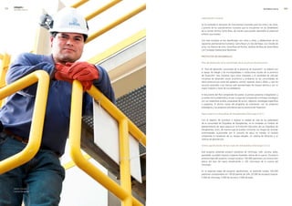 edegel09
      INFORME ANUAL                                                                              PROGRESO SOCIAL     


                            Capacitación musical

                            Se ha realizado la donación de instrumentos musicales para los niños y las niñas,
                            y jóvenes de los asentamientos humanos que se encuentran en los alrededores
                            de la central térmica Santa Rosa, de manera que puedan desarrollar el potencial
                            artístico que poseen.

                            Con esta iniciativa se han beneficiado cien niños y niñas, y adolescentes de los
                            siguientes asentamientos humanos: Santa Rosa I y II, Dos de Mayo, Los Claveles de
                            Lima, Los Álamos de Lima, Santa Rosa de Pocitos, Jardines de Rosa de Santa María
                            y el Complejo habitacional Martinete.

                            Proyectos de desarrollo

                            Plan de desarrollo local concertado de la provincia de Huarochirí

                            El “Plan de desarrollo concertado de la provincia de Huarochirí” se elaboró con
                            el apoyo de Edegel y las municipalidades e instituciones locales de la provincia
                            de Huarochirí. Esta iniciativa nace como respuesta a la necesidad de articular
                            iniciativas de desarrollo social, económico y ambiental en las comunidades de
                            dicha provincia por parte del gobierno central, regional, local y ONGs, y que los
                            recursos asignados a las mismas sean aprovechados de manera óptima y con un
                            mayor impacto a favor de sus pobladores.

                            El documento del Plan comprende tres partes: la primera presenta el diagnóstico y
                            el análisis de la problemática actual; la segunda corresponde al enfoque estratégico
                            con sus respectivos análisis, propuestas de acción, objetivos, estrategias específicas
                            y proyectos; la tercera consta del programa de inversiones, con los proyectos
                            estratégicos y los proyectos prioritarios para la provincia de Huarochirí.

                            Agua segura en Orquídeas de Pacaybamba (Chinango S.A.C.)

                            Con el objetivo de contribuir a mejorar la calidad de vida de los pobladores
                            de la comunidad de Orquídeas de Pacaybamba, se ha instalado un módulo de
                            abastecimiento de agua segura en la Institución Educativa de Las Orquídeas de
                            Pacaybamba, Junín, de manera que se puedan minimizar los riesgos de contraer
                            enfermedades ocasionadas por el consuno de agua no tratada. El modulo
                            comprende la instalación de un tanque elevado, un sistema de filtración y un
                            sistema de desinfección.

                            Vivero agrofrutícola de San Juan de Uchubamba (Chinango S.A.C.)

                            Este proyecto pretende producir plantones de chirimoya, café, lúcuma, palta,
                            granadilla, eucalipto tropical y especies forestales nativas de la cuenca. Durante la
                            primera etapa del proyecto, se logró producir 100.000 plantones y la construcción
                            básica del área del vivero beneficiando a 100 comuneros de la cuenca del
                            Tulumayo.

                            En la segunda etapa del proyecto agrofrutícola, se pretende instalar 165.000
                            plantones comprendidos en 130.00 plantas de café, �0.000 de eucalipto tropical,
                            5.000 de chirimoya, 5.000 de lúcuma y 5.000 de palta.




      Héctor Cornejo,
      Central Ventanilla.
 