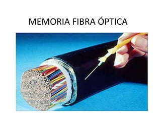MEMORIA FIBRA ÓPTICA 