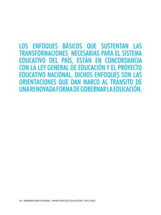 16 > MEMORIA INSTITUCIONAL > ministerio de educación > 2011>2012
 