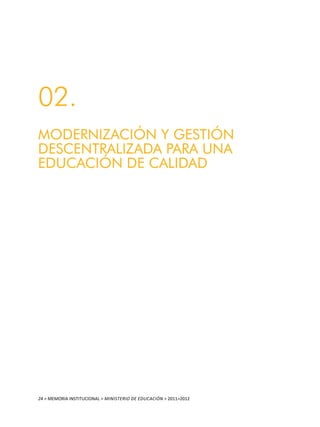 24 > MEMORIA INSTITUCIONAL > ministerio de educación > 2011>2012
 