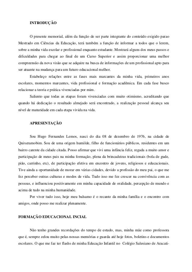 Introdução de um trabalho escolar exemplos Introdução de um trabalho escolar exemplos