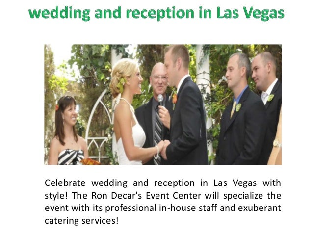 Cheap Wedding Reception In Las Vegas