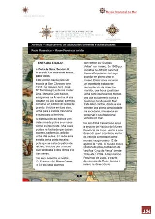 Memoria museo do mar 2010 1ªparte