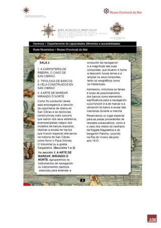 Memoria museo do mar 2010 1ªparte