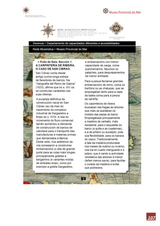 Memoria museo do mar 2010 1ªparte