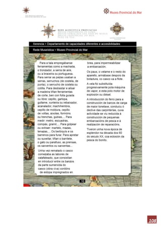 Memoria museo do mar 2010 1ªparte