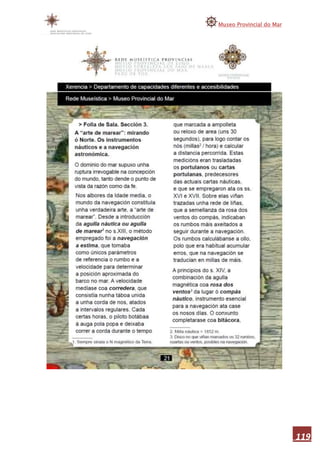 Memoria museo do mar 2010 1ªparte