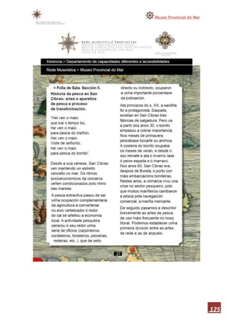 Memoria museo do mar 2010 1ªparte
