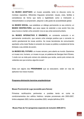 Memoria museo do mar 2010 1ªparte