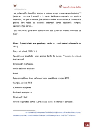 Memoria museo do mar 2010 1ªparte