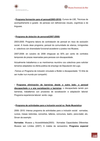 Memoria museo do mar 2010 1ªparte