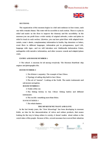 Memoria museo do mar 2010 1ªparte