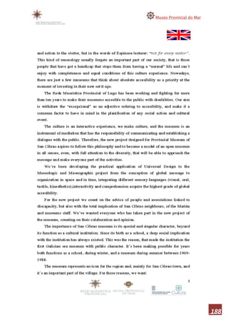 Memoria museo do mar 2010 1ªparte