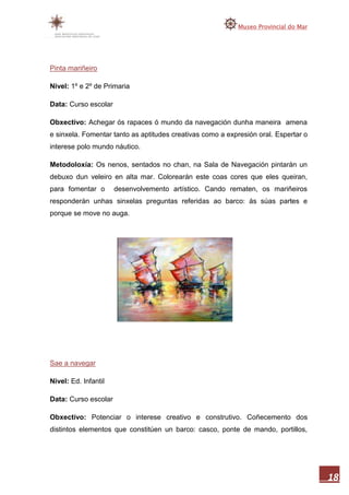 Memoria museo do mar 2010 1ªparte