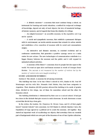 Memoria museo do mar 2010 1ªparte