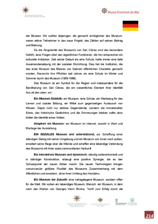 Memoria museo do mar 2010 1ªparte