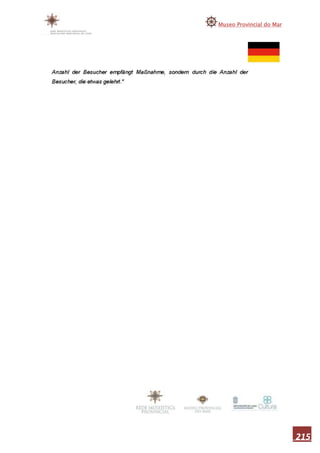 Memoria museo do mar 2010 1ªparte