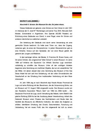 Memoria museo do mar 2010 1ªparte