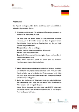 Memoria museo do mar 2010 1ªparte