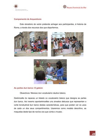 Memoria museo do mar 2010 1ªparte