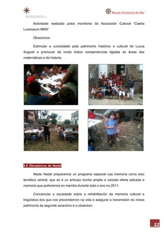 Memoria museo do mar 2010 1ªparte