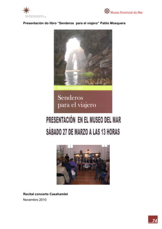 Memoria museo do mar 2010 1ªparte