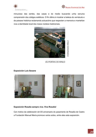 Memoria museo do mar 2010 1ªparte