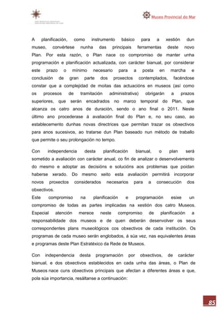 Memoria museo do mar 2010 1ªparte