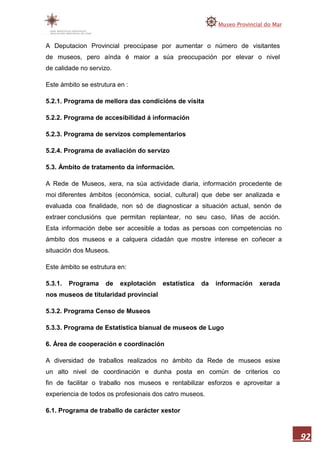 Memoria museo do mar 2010 1ªparte