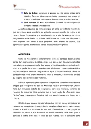 Memoria museo do mar 2010 1ªparte