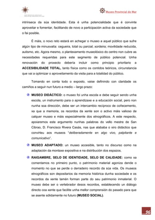 Memoria museo do mar 2010 1ªparte