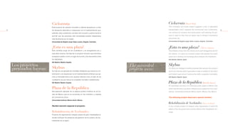 Ciclorruta                                                                              Ciclorruta [Bicycle Path]
                         Este proyecto de carácter innovador y valiente apuesta por un tipo                      This innovative and brave project suggests a sort of alternative

34                       de transporte alternativo y respetuoso con el medioambiente que,                        transportation which respects the environment and, furthermore,            35

                         además, está cumpliendo una labor de inclusión y justicia social al                     can achieve an inclusive and social justice work allowing the per-

                         permitir que las personas más necesitadas puedan desplazarse                            sons in need so they have an easier way to transport themselves

                         más fácilmente por la ciudad.                                                           around the city.

                         Universidad de Bogotá Jorge Tadeo Lozano, Bogotá, Colombia.                             Universidad de Bogotá Jorge Tadeo Lozano, Bogotá, Colombia.



                         ¡Esta es una plaza!                                                                     ¡Esta es una plaza!                           [This is a Square]
                         Esta iniciativa surge de los ciudadanos y se autogestiona por y                         This initiative comes from the citizens and is self managed by and for
                         para ellos mismos. Se trata de un proyecto inclusivo que reivindica                     the citizens. It is about an inclusive project that restores the public
                         el espacio público como un lugar de reunión y de intercambio entre                      space as a meeting and exchange place between the inhabitants.
                         los habitantes.                                                                         IED Madrid, Madrid, Spain.
                         IED Madrid, Madrid, España.

     Los proyectos                                                                              The awarded      Skybus
     premiados fueron:   Skybus                                                                 projects were:   It is about an intelligent mobility proposal that reduces the pollution
                         Se trata de una apuesta de movilidad inteligente que reduce la con-                     and is eco-friendly while it generates a state of welfare for the direct
                         taminación y es respetuosa con el medioambiente al tiempo que ge-                       and indirect users since it reduces the traffic congestion noticeably.
                         nera un bienestar tanto a los usuarios directos como al resto de los                    IED Madrid, Madrid, Spain.
                         ciudadanos ya que reduce la congestión de tráfico notablemente.
                         IED Madrid, Madrid, España.                                                             Plaza de la República [Republic Square]
                                                                                                                 An exemplary recovery of a historical public space in Mexico City
                         Plaza de la República                                                                   which has become a symbolic milestone and a place for civic coex-
                         Recuperación ejemplar de un espacio público histórico en la Ciu-                        istence. Universidad Anáhuac México Norte, Mexico City, Mexico.
                         dad de México que se ha convertido en hito simbólico y material
                         de convivencia cívica.                                                                  The following project deserved a special mention:
                         Universidad Anáhuac México Norte, México.

                                                                                                                 Rehabilitación de Xochimilco [Restore Xochimilco]
                         Recibió mención especial el proyecto:                                                   A very complex project for integral urban regeneration in which the
                                                                                                                 efforts of the city government and the efforts of the inhabitants con-
                         Rehabilitación de Xochimilco                                                            verge.
                         Proyecto de regeneración integral urbana de gran complejidad en
                         donde confluyen los esfuerzos del gobierno de la ciudad y de los
                         habitantes de la región.
 