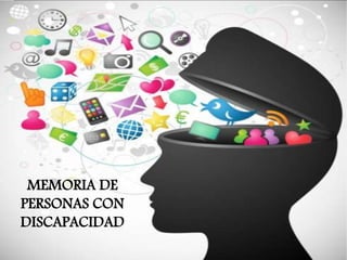 MEMORIA DE
PERSONAS CON
DISCAPACIDAD
 