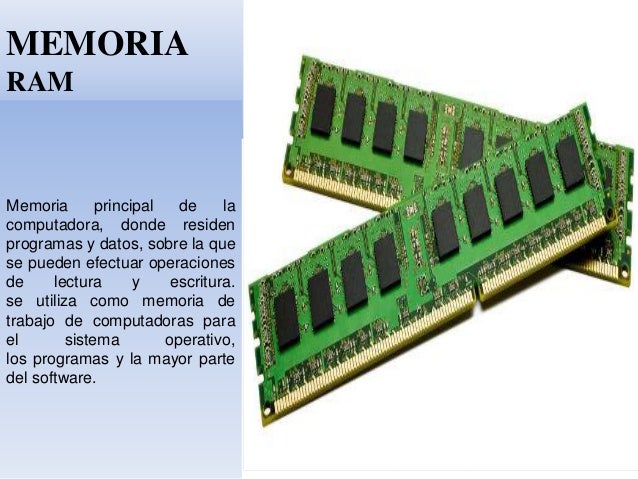 Que es slot de memoria ram