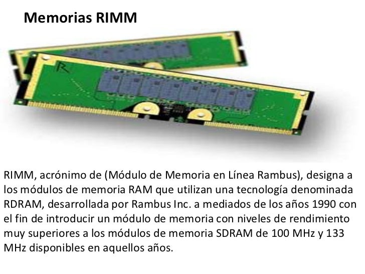 Memorias