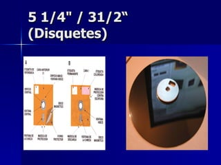 5 1/4" / 31/2“ (Disquetes) 