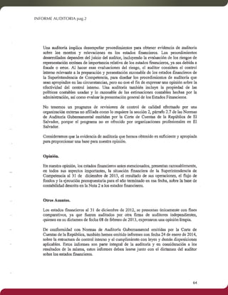 INFORME AUDITORIA pag.2 
64 
 