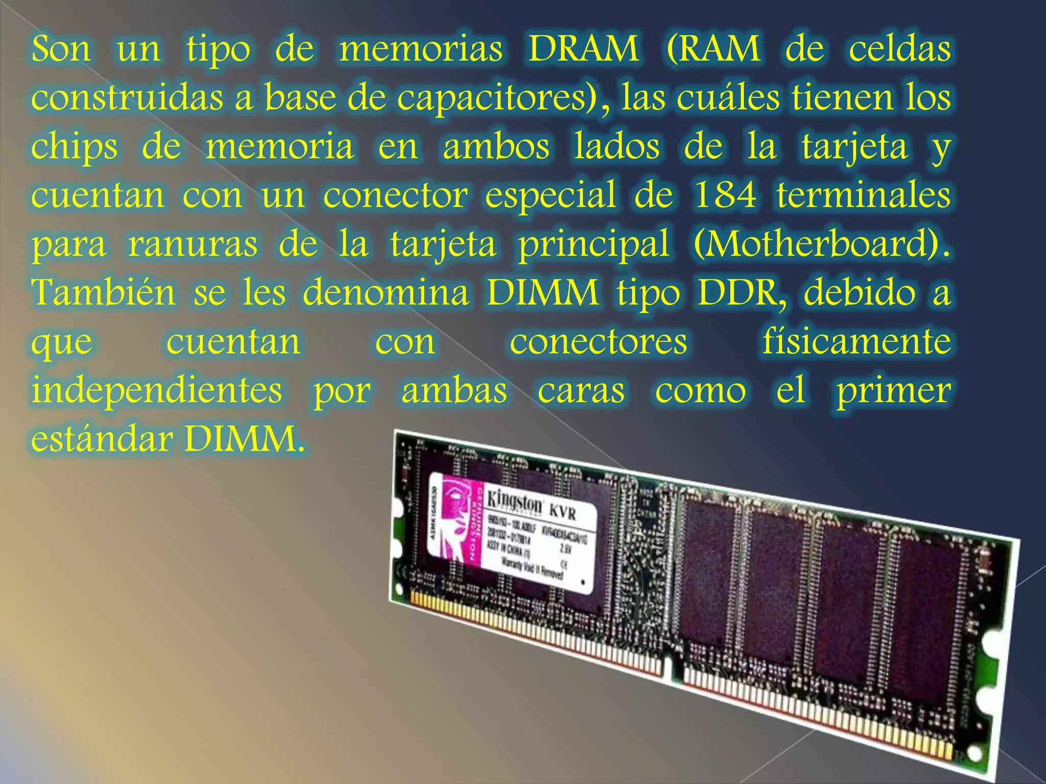 Memorias DDR | PPTX