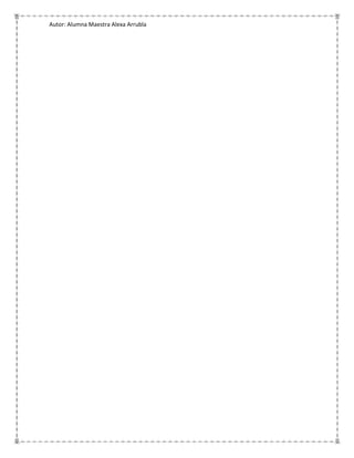 Autor: Alumna Maestra Alexa Arrubla
 