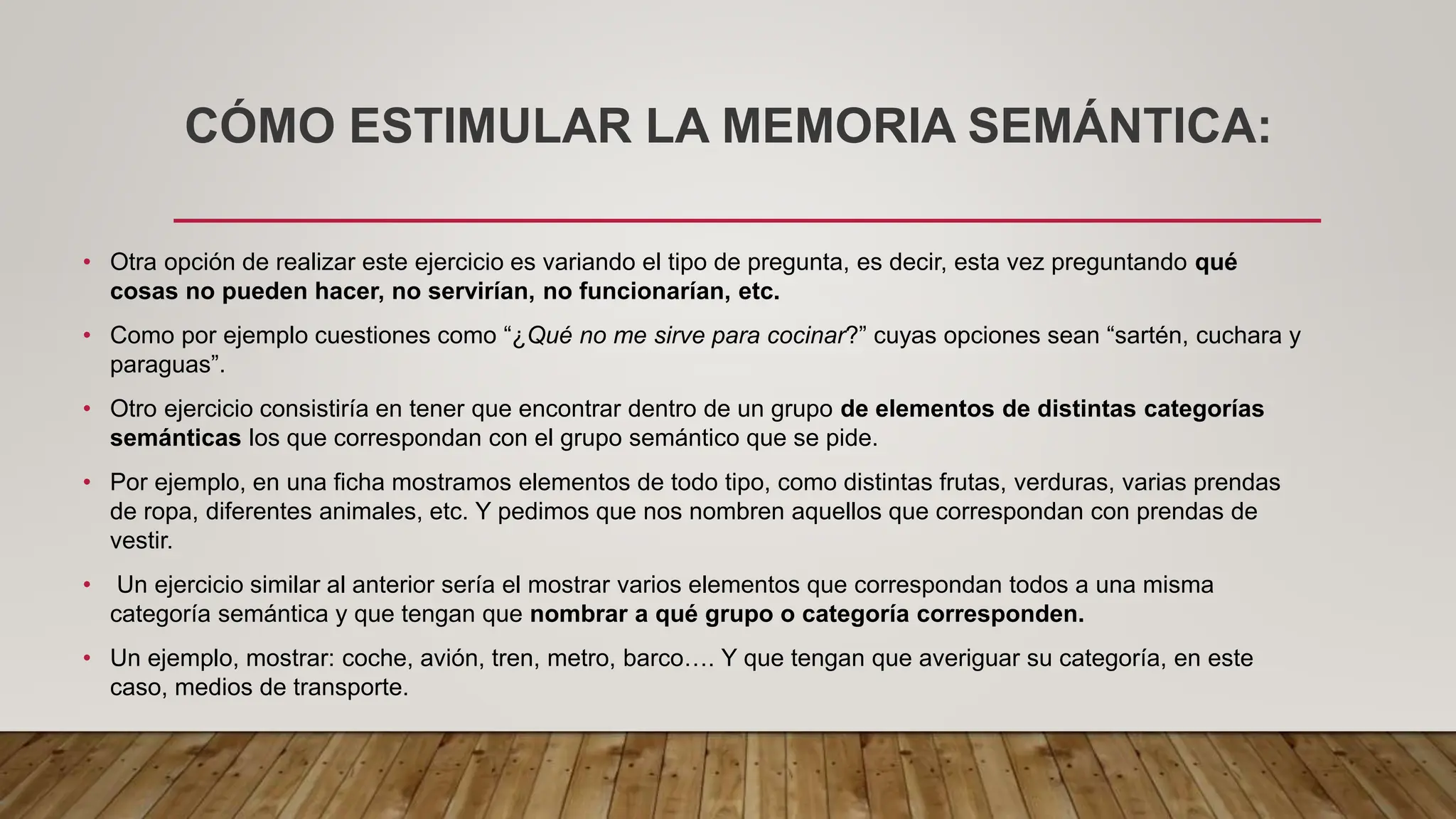 MEMORIA SEMANTICA presentacion power point | PPTX