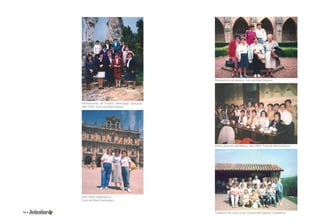 Monasterio de piedra. Foto de Mari Gómez. 
Visita al metro de Bilbao, año 1997. Foto de Mari Gómez. 
Monumento al Pastor, Ameyugo (burgos). 
Año 1993. Foto de Mari Gómez. 
Año 1998, Salamanca. 
Foto de Mari Fernández. 
76 • Memoria 1994-2014 • 77 
Salida fi n de curso a las Cuevas del Soplao, Cantabria. 
 