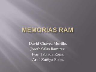 David Chávez Murillo.
 Joseth Salas Ramírez.
  Iván Tablada Rojas.
  Ariel Zúñiga Rojas.
 